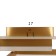 Causteen with PDU 1350/1 LED 123W 3000-6000K gold 45x45x14 cm Bayerlux
