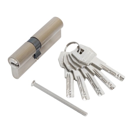 The cylinder mechanism standard Max, 85 mm (35x50), 5 keys, key/key, matte nickel