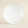 Deep plates SL Home "Cascon", 700 ml, D = 20 cm, set 2 pcs, bone porcelain, white