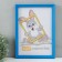 Photo frame plastic 21x30 cm 5 series, blue