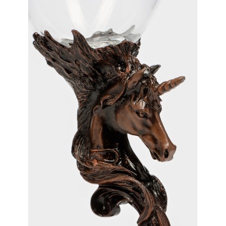 Beer glass "Unicorn", bronze-4