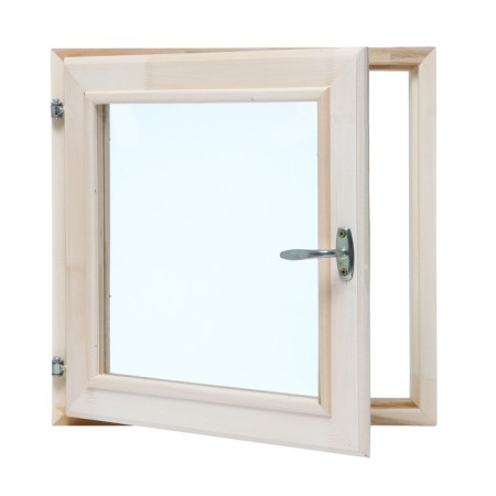 Window, 50 × 50cm, double glass of linden-5