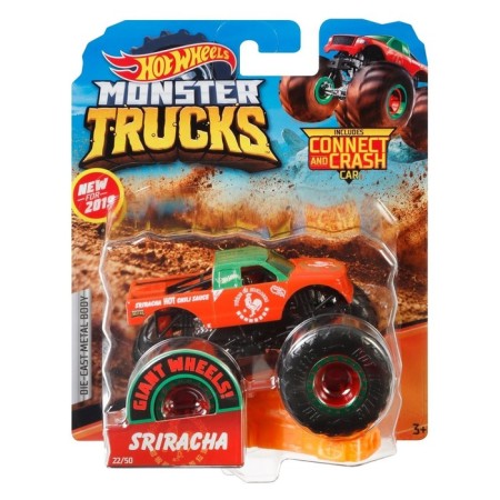 Machine "Basic Monster Truk", scale 1:64, MIX color-24