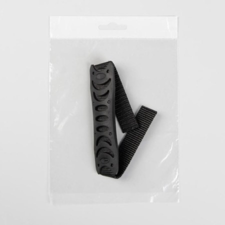 Pen for the bag is flat, plastic, 12 × 3 cm, on the sling 29 cm, black color-1