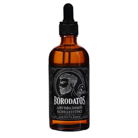 Hair concentrate novosvit r.br borodatos, for hair growth, two -phase, 100 ml-1