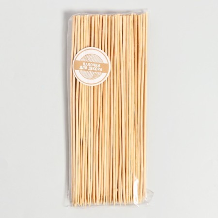 A set of wooden sticks for decor 100 pcs 1x9x20 cm-3