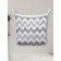 Organizer in a bath on suction cups "Business Zigzag", for storing toys and trifles, size 33x39 cm