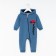 Overalls for a boy, color ceramic/machine, height 86 cm