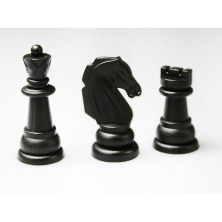 Chess, large, gray color-5