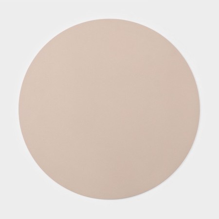 Serving napkin on the table "TEM", D = 38 cm, peach color