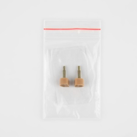 Heels for heels, 8 × 8 × 6 mm, 2 pcs, beige color-6