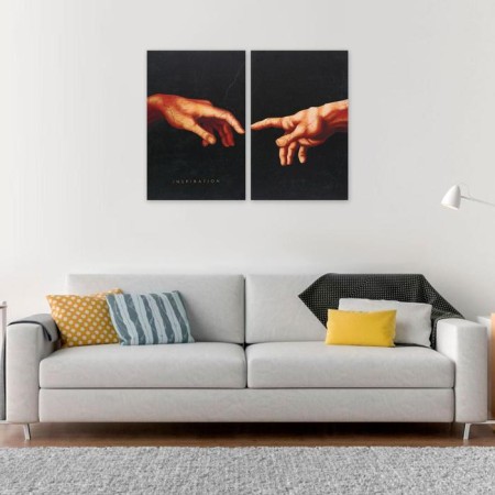 Modular "Hands" painting, 80 x 60 cm-1