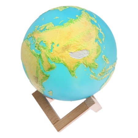 Portable colon- nightlight EZ01, 5 W, 1200 mAh, diameter 120 mm, 3 modes, Earth