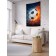 Decorative panel with photo printing "Football element", vertical, size 100x150 cm
