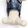 Jacket for dogs with a zipper "Primes", size XS, blue (DS 21, Osh 22, OG 30 cm)