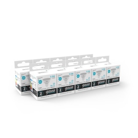 LED LED ELEMENTARY 3.5W MR16 4100K neuter. Bel. Gu5.3 300lm Gauss 13524-6
