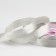 Satin tape "Made with love", 15 mm × 23 ± 1 m, color light gray No. 179
