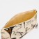 Lightning cosmetic bag, beige color