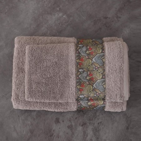 Terry towel Sofi de Marko Hamlet, 550 g, size 70x140 cm, coffee color-1