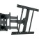 Holder LCD-SU6602-B TV, up to 45 kg, 26-60 ", wall, turn, black