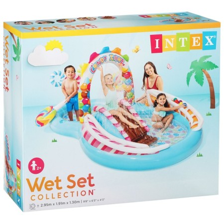Game Center "Confet Zone", 295 x 191 x 130 cm, from 2 years, 57149np intex-2