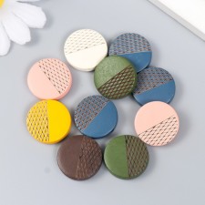 A set of beads for creativity wood 
