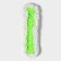 Nozzle for a flat mop with flexible edges of the share, 38 × 8 cm, 90 grams, microfiber bends, white color