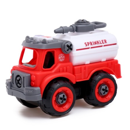 The designer of the screw "Fire machine", with a screwdriver, 29 parts