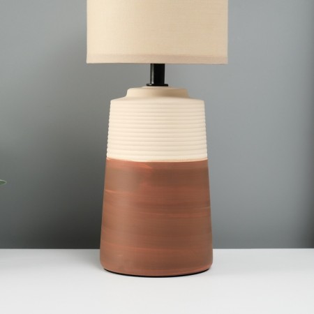 Table lamp "Plant" 1x40W E14 Brown 12.5x12.5x34cm-2