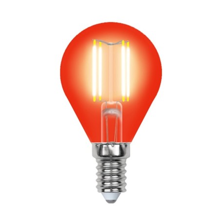 LED LED Uniel, E14, 5 W, red glow