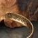 Bracelet wide "Slavic", brass