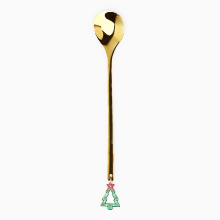 Souvenir New Year spoon "Happy New Year!", 14.8 x 2.7 cm-2
