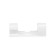 Holder self -adhesive for wires and garlands of tundra, 20 pcs, white color