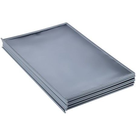 Demosystem Wall A4 OfficePace with 10 panels, gray 359487-4
