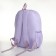 Youth backpack from textiles, 4 pockets, lilac color