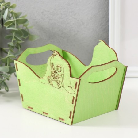 Easter "egg" ovation 15.6x10.5x1 cm, light green-2