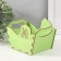 Easter "egg" ovation 15.6x10.5x1 cm, light green