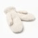 Women's mittens for lawsuit. Mehu Mist, rr. 26cm, milk