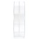 Organizer-stand table, DEVENTE. Fan, 155 x 176 x 68 mm, plastic, white