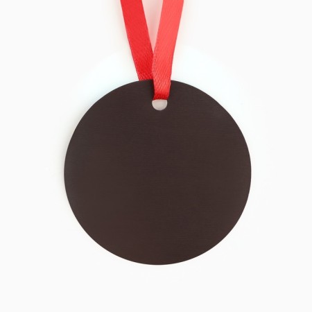 Medal Magnet for graduation "graduate", diam. 6 cm-2