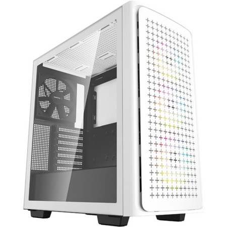 The DeepCool CK560 WH white case without PSU ATX 2x120mm 1x140mm 2xusb3.0 Audio Bott PSU