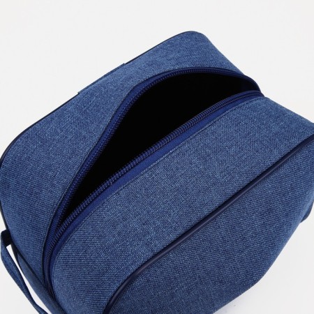 Lightning cosmetic bag, blue color-2