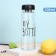 Water bottle, 500 ml, My Bottle, 19 x 6.5 cm, black
