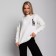 Female jumper, milk color, size 44-48 (One size)