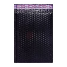 A set of 20 pieces of envelopes with an air-pussy film 18x27cm, black