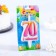 Candle in the cake "anniversary", 9.7 cm, number 70