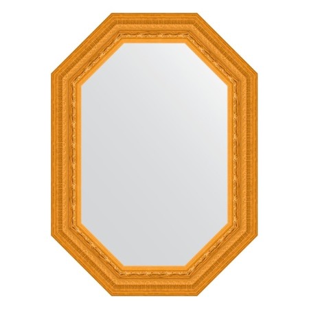 Mirror in the baguette frame, gold gold 80 mm, 54x74 cm