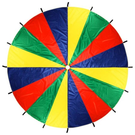 Parachute 16 sectors, 4 colors, d = 3 m, mix color-2