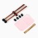 Musical instrument glucophone, blue, 13 petals, 30 cm