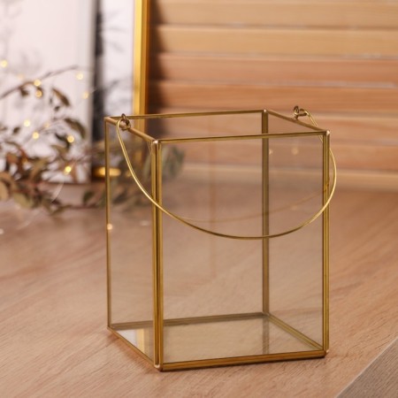 Florarium frame "Square, with a pen" 12x12x15 cm